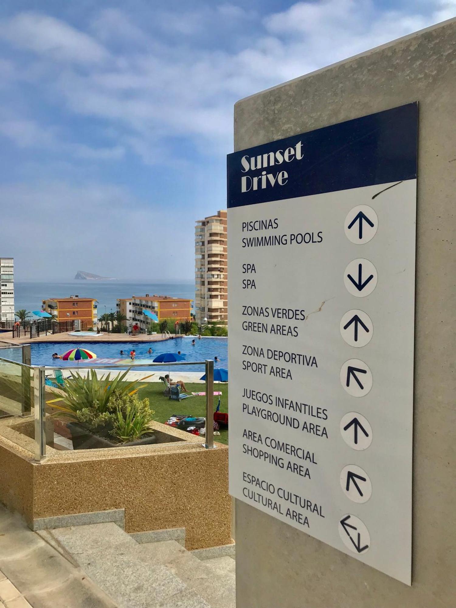 Appartamento Sunset Drive Vistas Magicas Benidorm Esterno foto